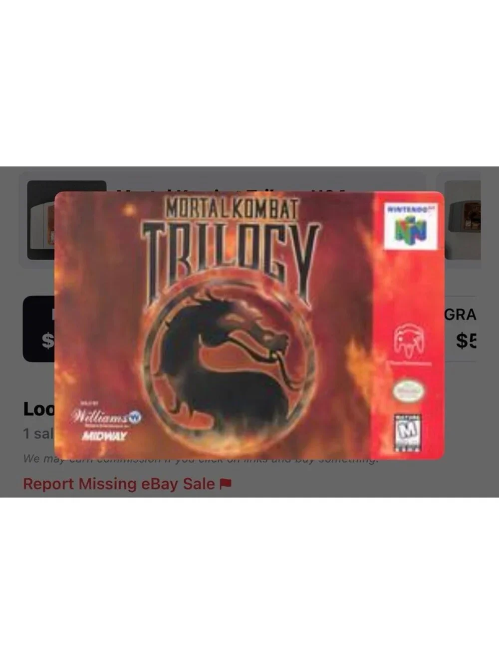 Mortal Kombat Trilogy for Nintendo 64